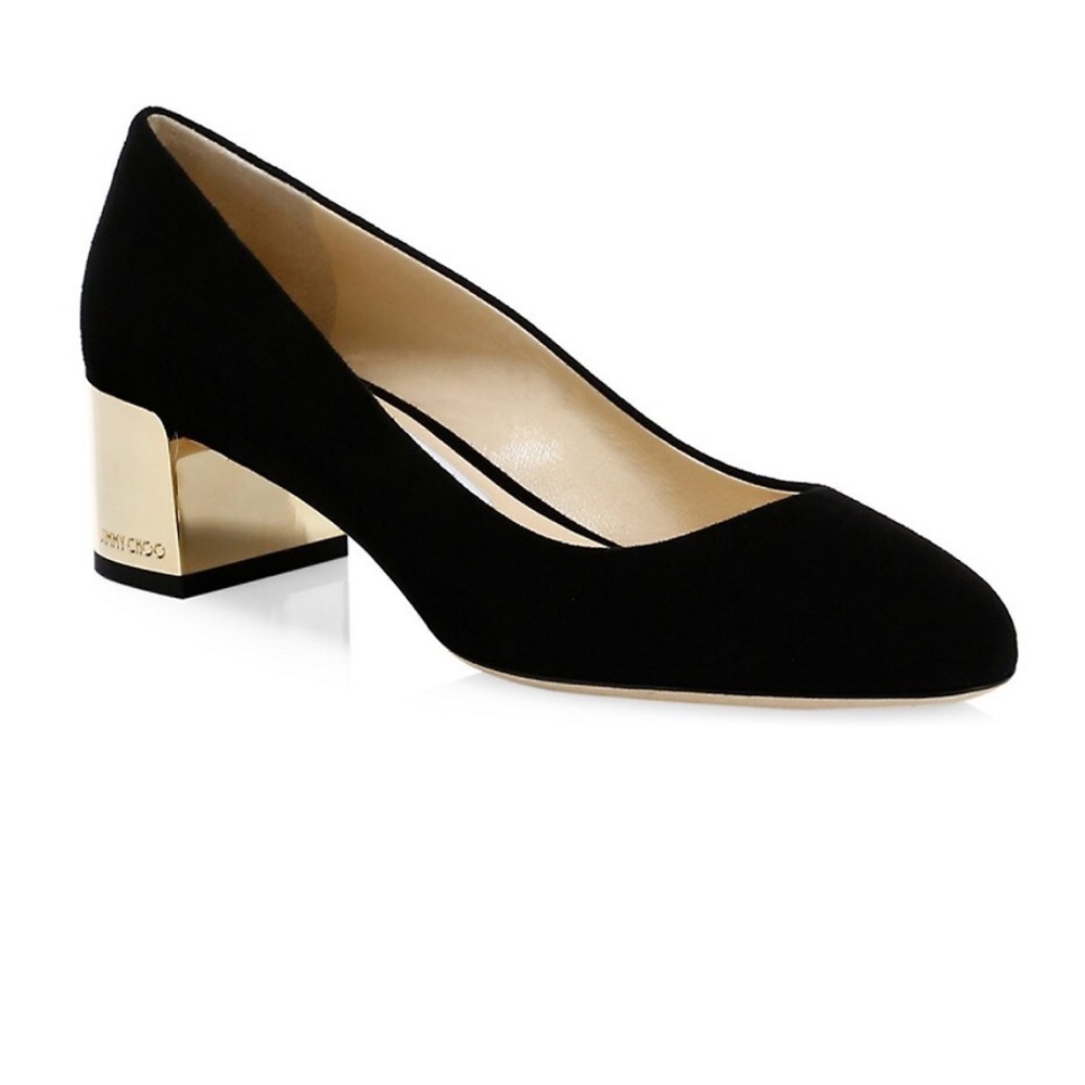Jimmy Choo Jessie Block Heel Pump